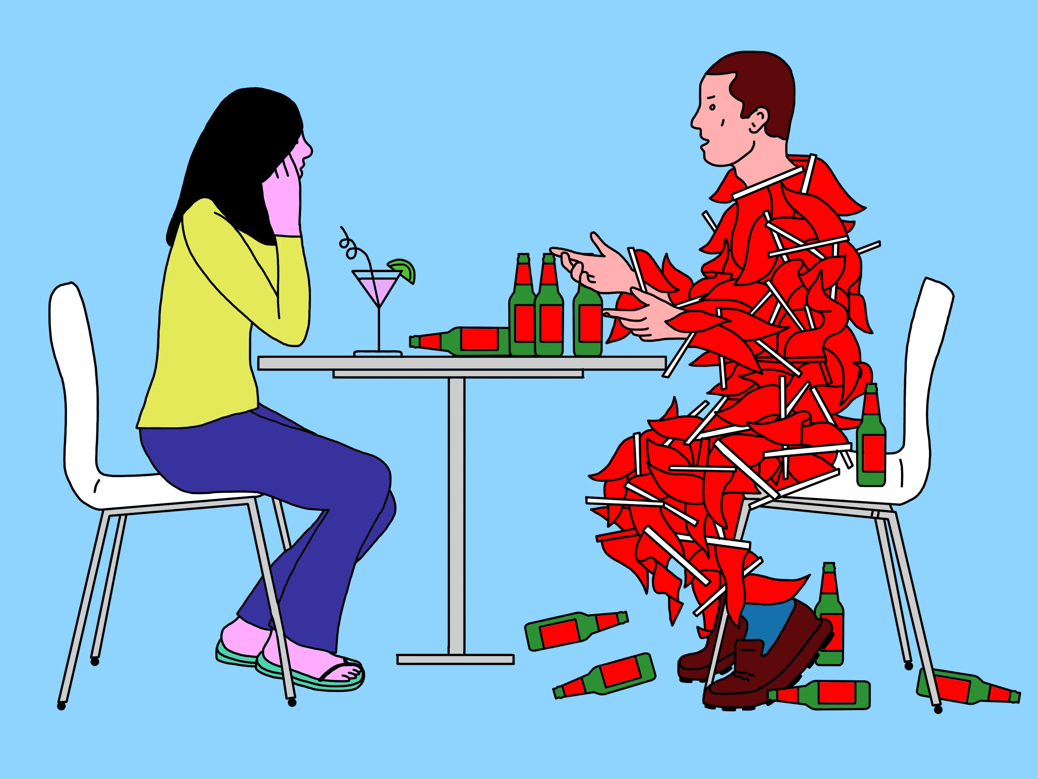 Tren Istilah: Apa Arti Red Flag Dalam Sebuah Hubungan? - TrenAsia