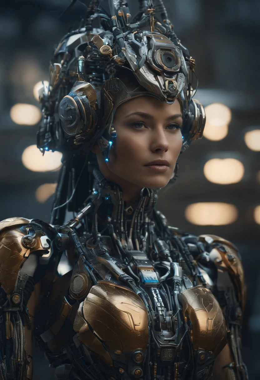 There Is A Woman With A Headdr - SeaArt AI