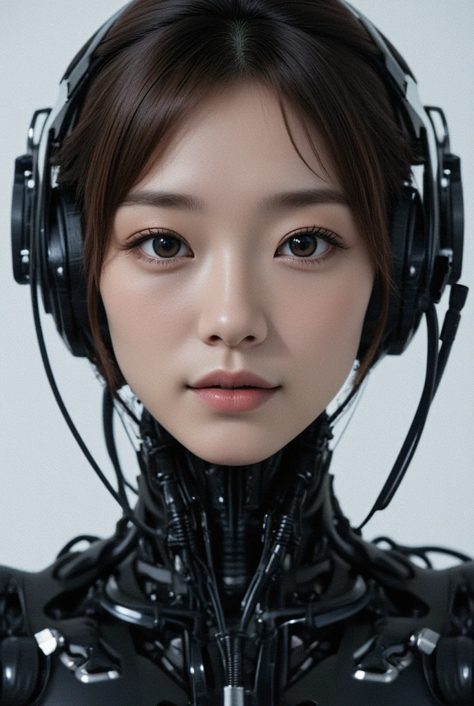 There Is A Woman With A Headdress And A Lot Of Wires, Highly Detailed Vfx Portra - SeaArt AI