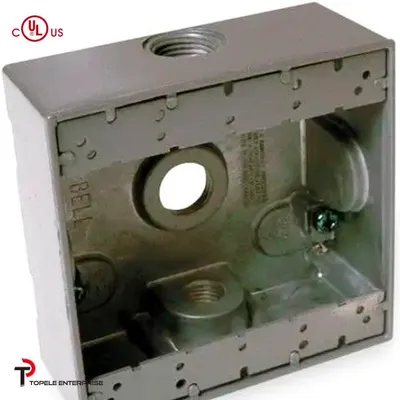 Small Weatherproof Bell Junction Outdoor Electrical Connection Box Enclosure - China ...