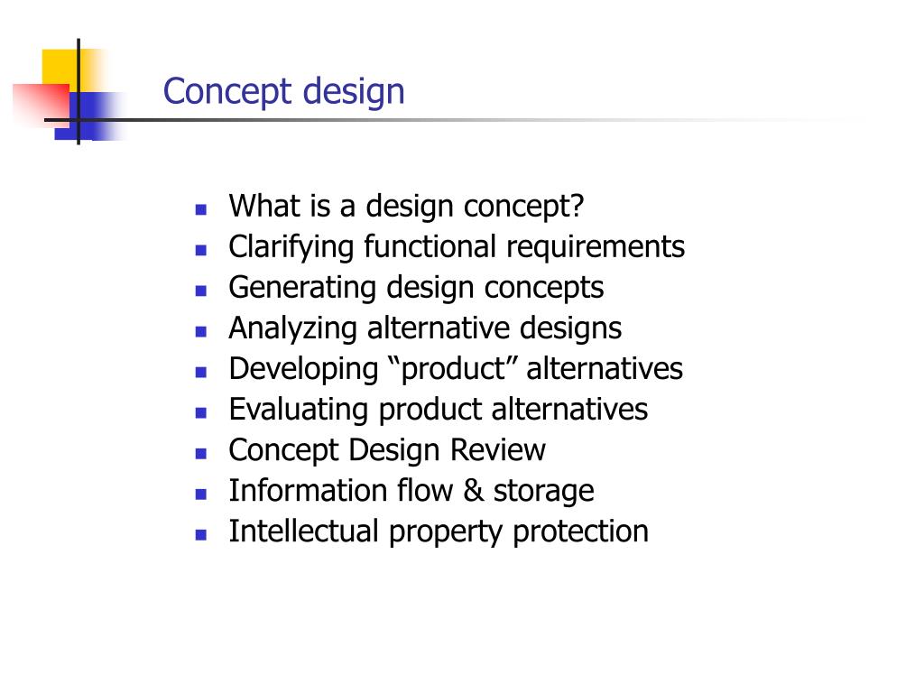 PPT - Concept Design PowerPoint Presentation - ID:214376