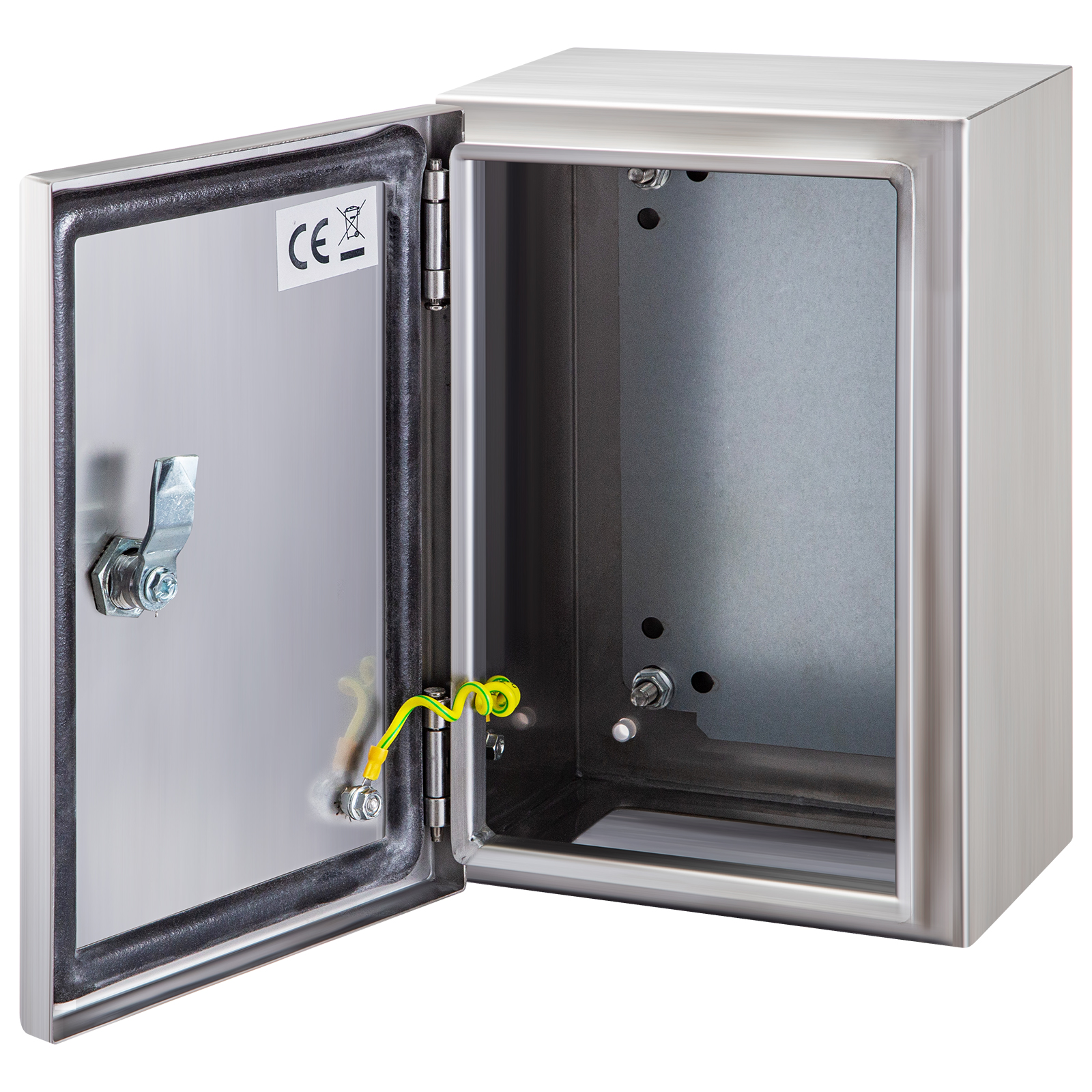VEVOR NEMA Steel Enclosure, 12 x 8 x 6&#39;&#39; NEMA 4X Steel Electrical Box, IP66 Waterproof ...