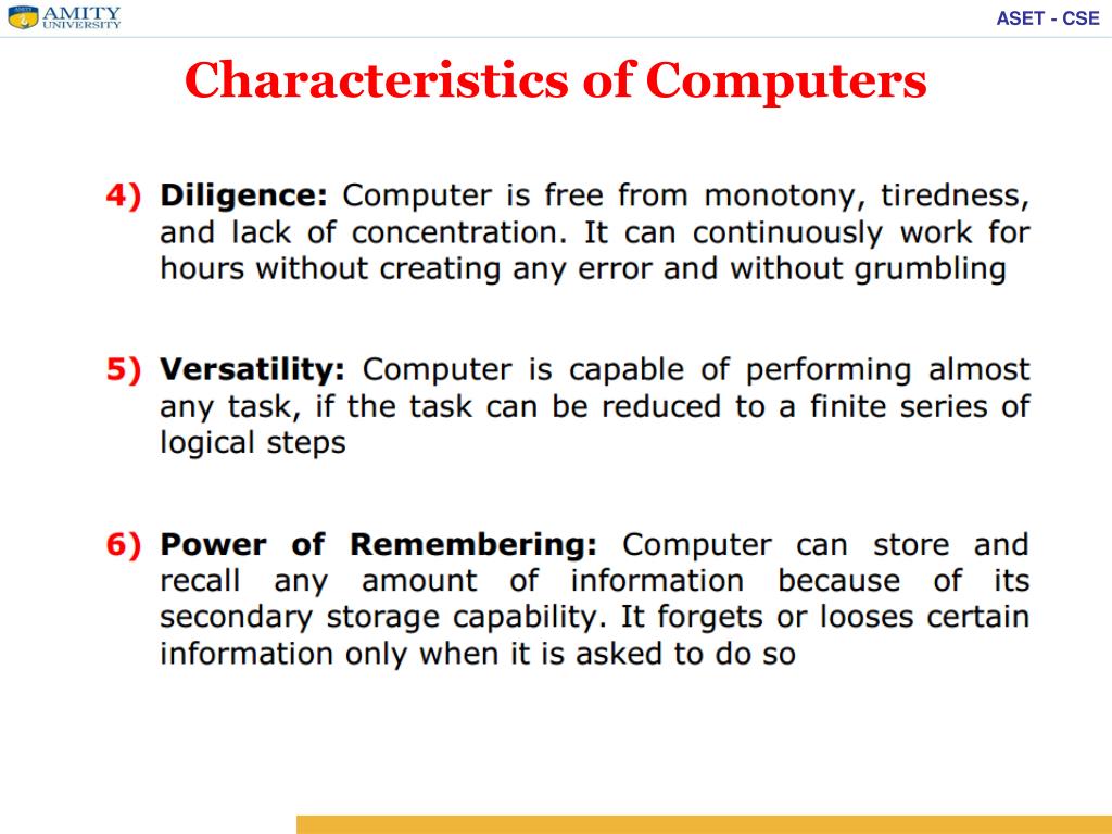 What Is Computer Computer Characteristics And Types D - vrogue.co