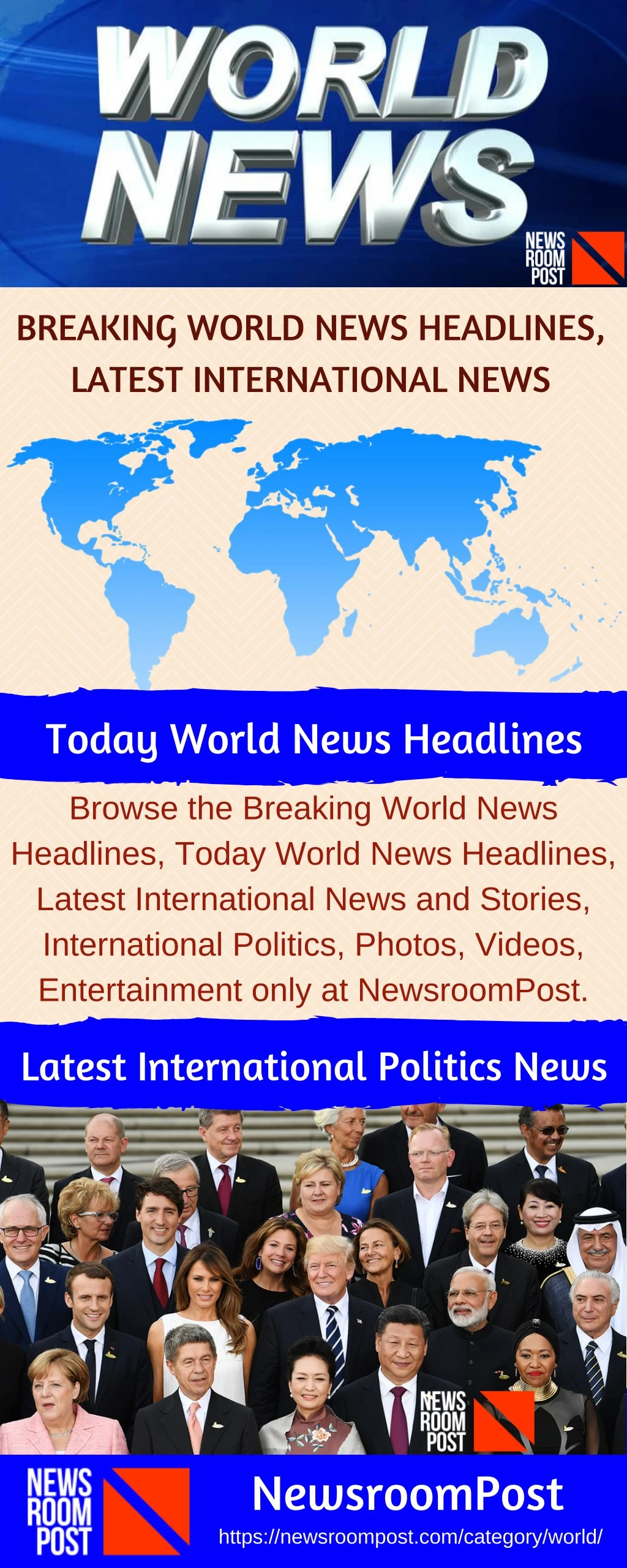 PPT - Today World News Headlines, Breaking World News Headlines| NewsroomPost PowerPoint...