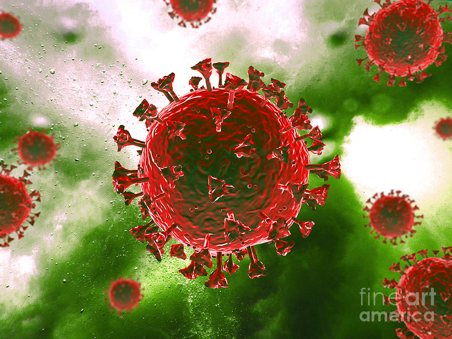 Coronavirus Photograph by Leonello Calvetti/science Photo Library - Fine Art America