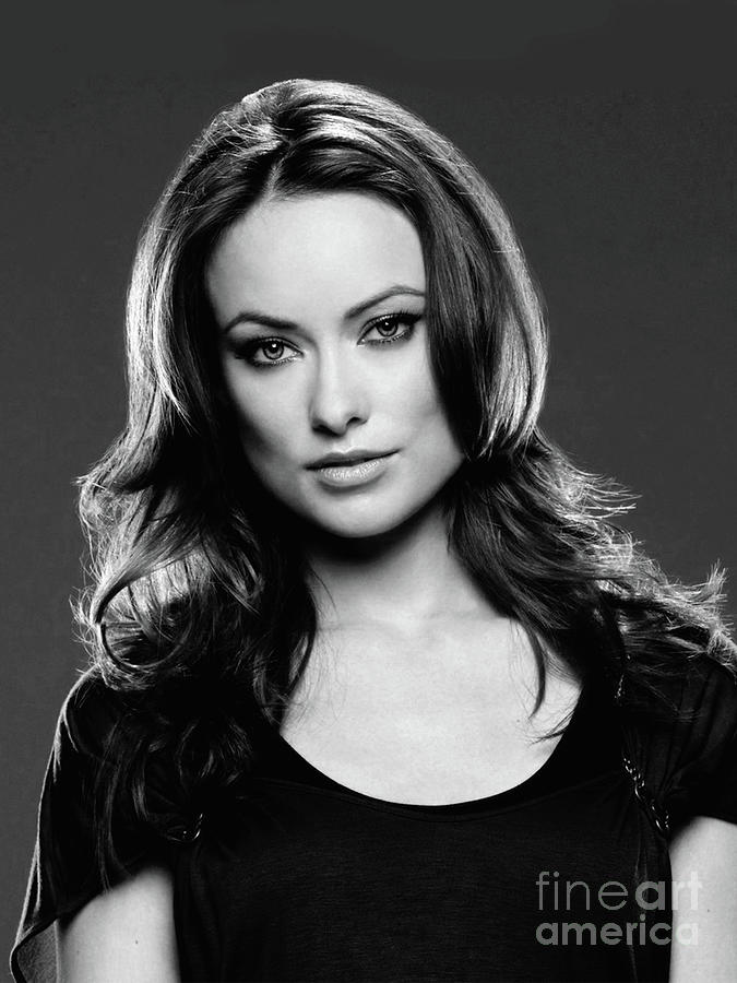 Olivia Wilde Digital Art By Dcpicture - Fine Art America