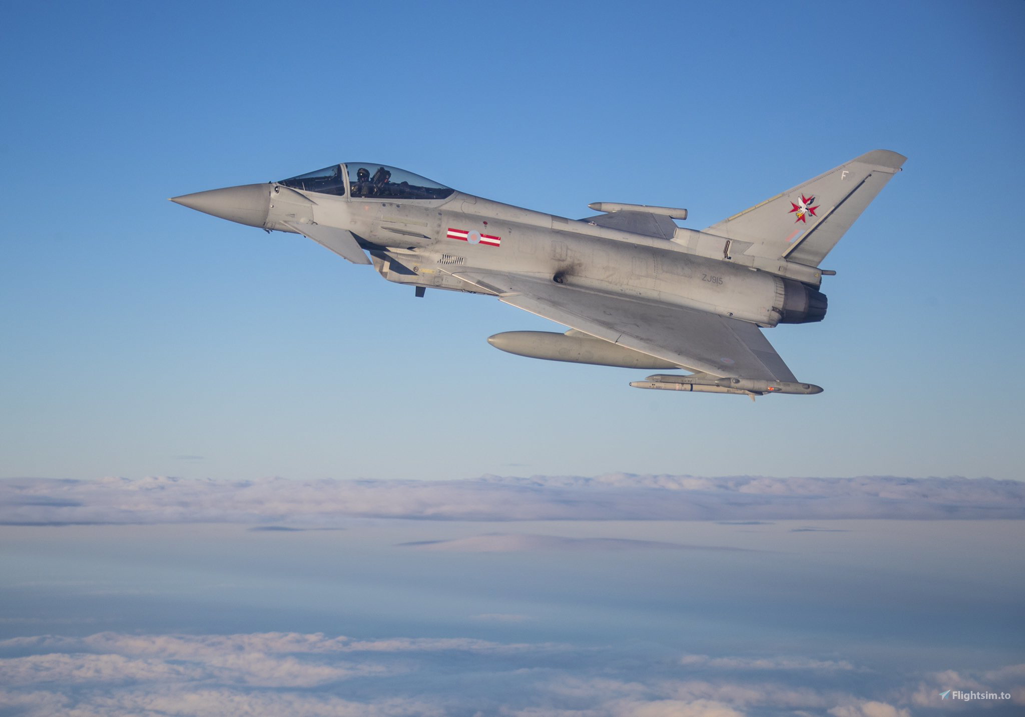 CJ Simulations Eurofighter Typhoon FGR.4 | RAF 1435 Flight Livery Pack (The Crew Room) For ...
