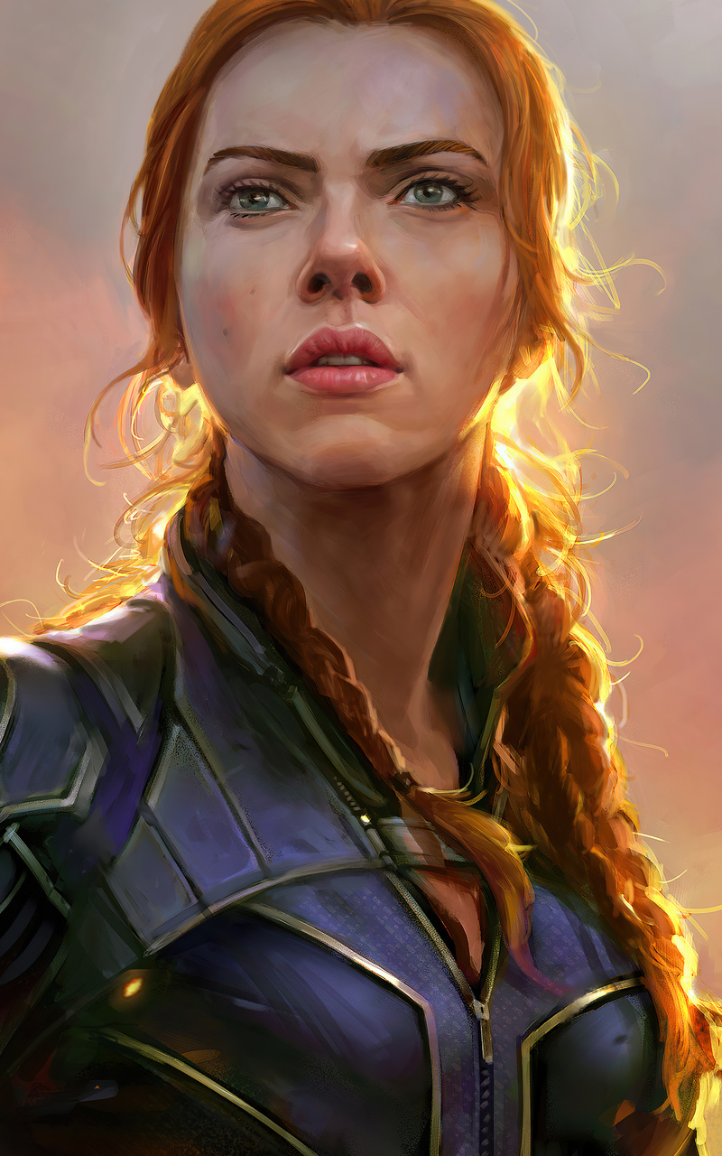 800x1280 Black Widow Digital Art Nexus 7,Samsung Galaxy Tab 10,Note Android Tablets,HD 4k...