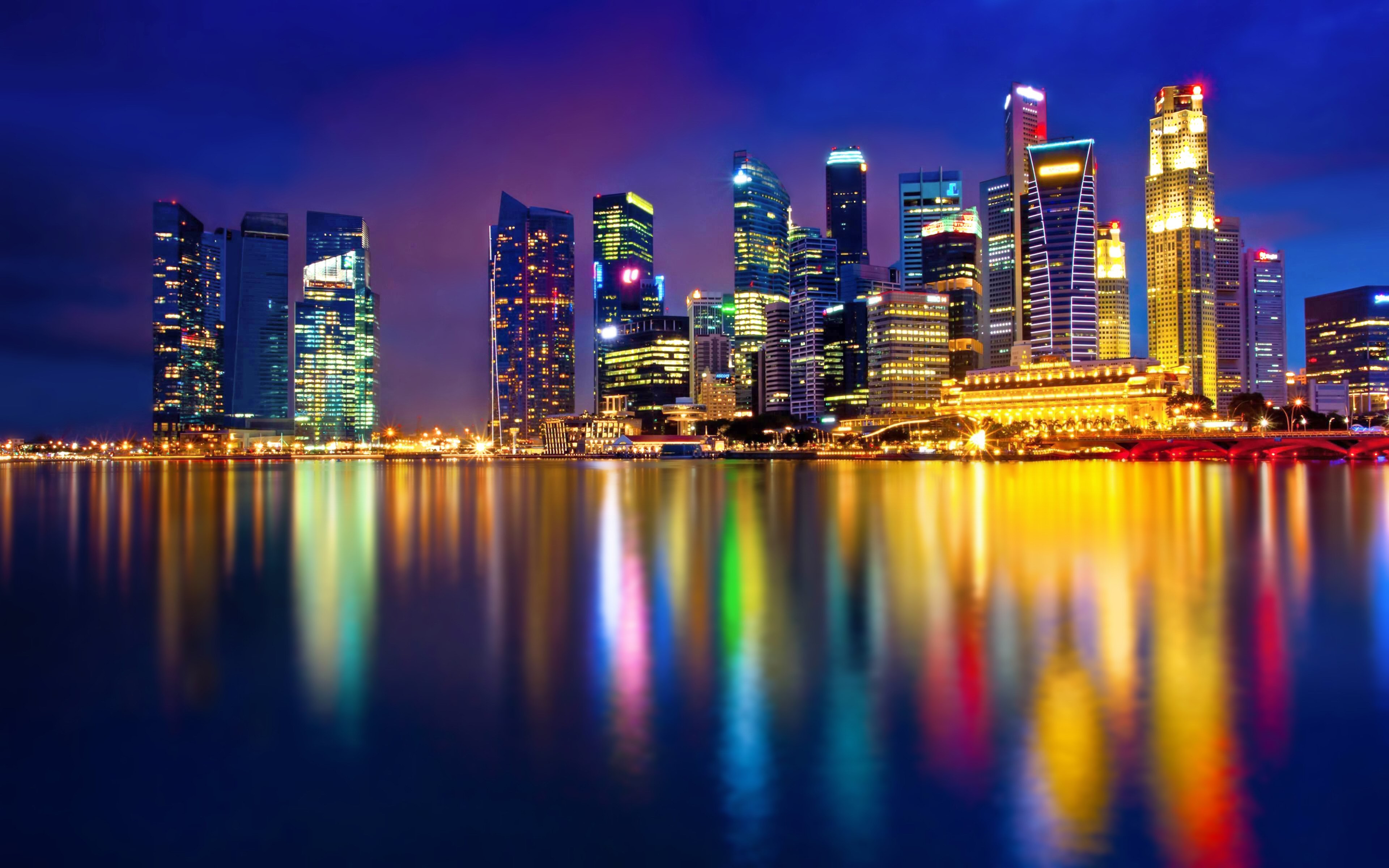 Singapore Cityscape Wallpaper,HD World Wallpapers,4k Wallpapers,Images,Backgrounds,Photos and ...