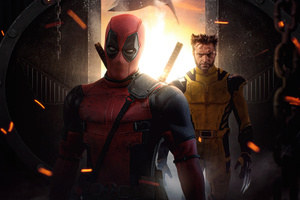 1336x768 The Epic Team Up Of Deadpool And Wolverine Laptop HD ,HD 4k Wallpapers,Images ...