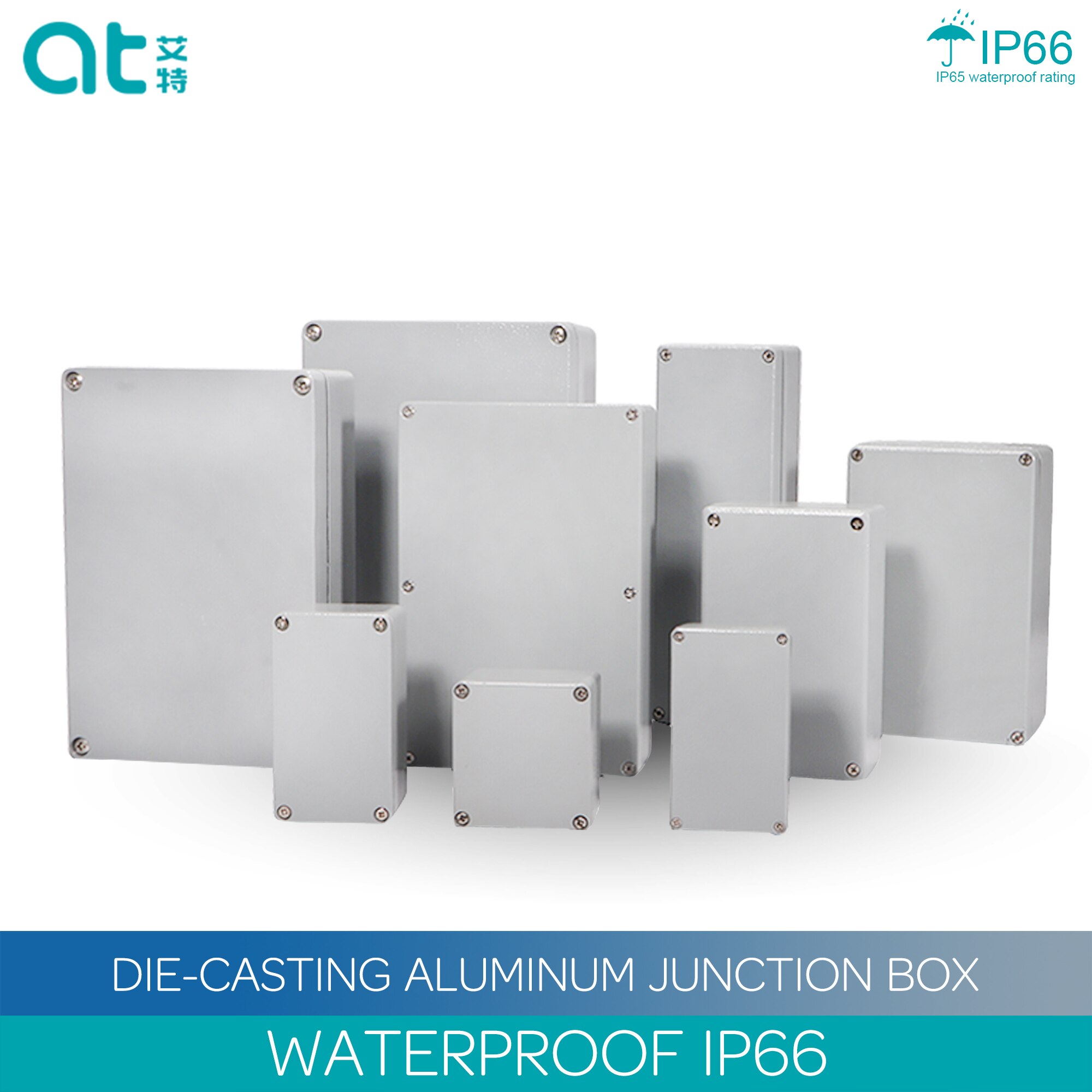 Aluminum IP66 Outdoor Waterproof Electrical Enclos... – Grandado