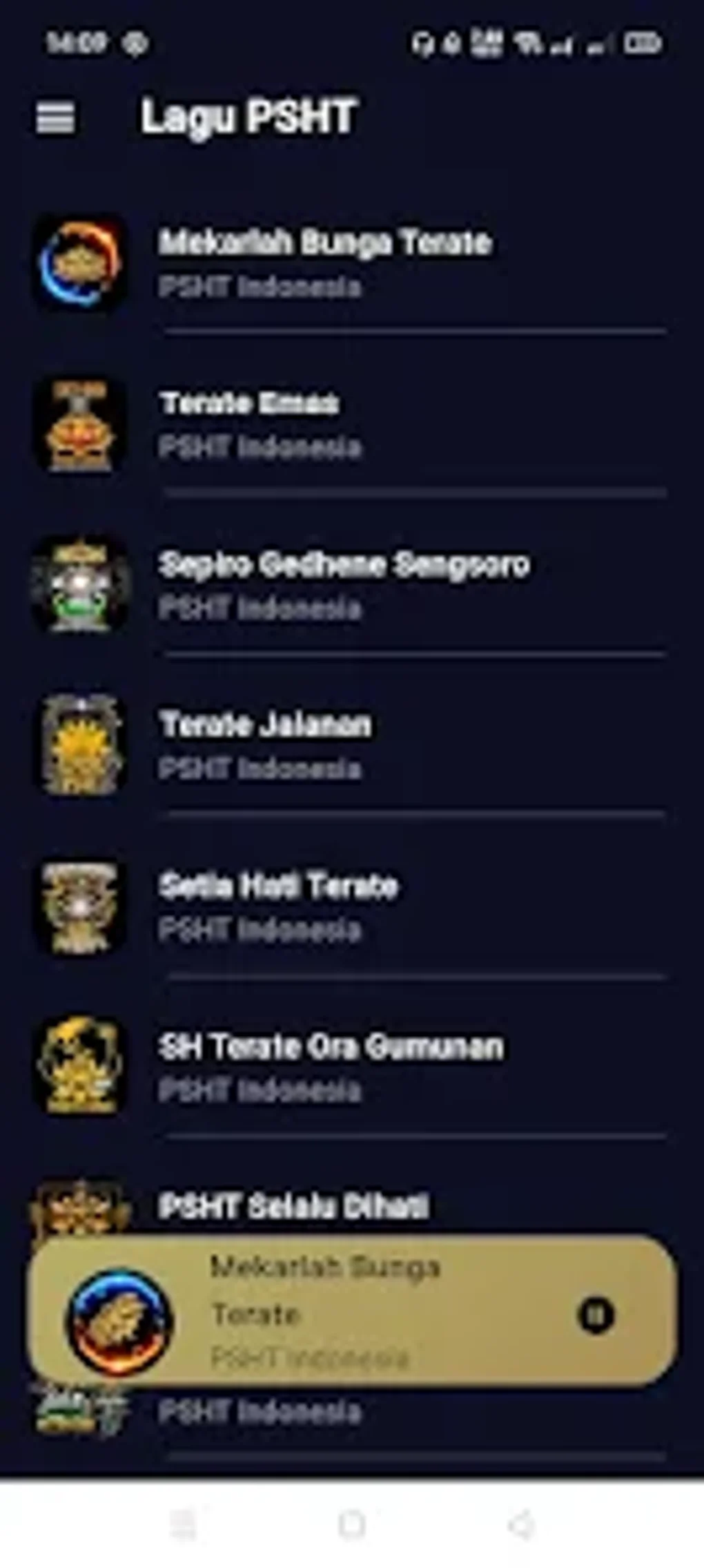 Lagu PSHT For Android - Download
