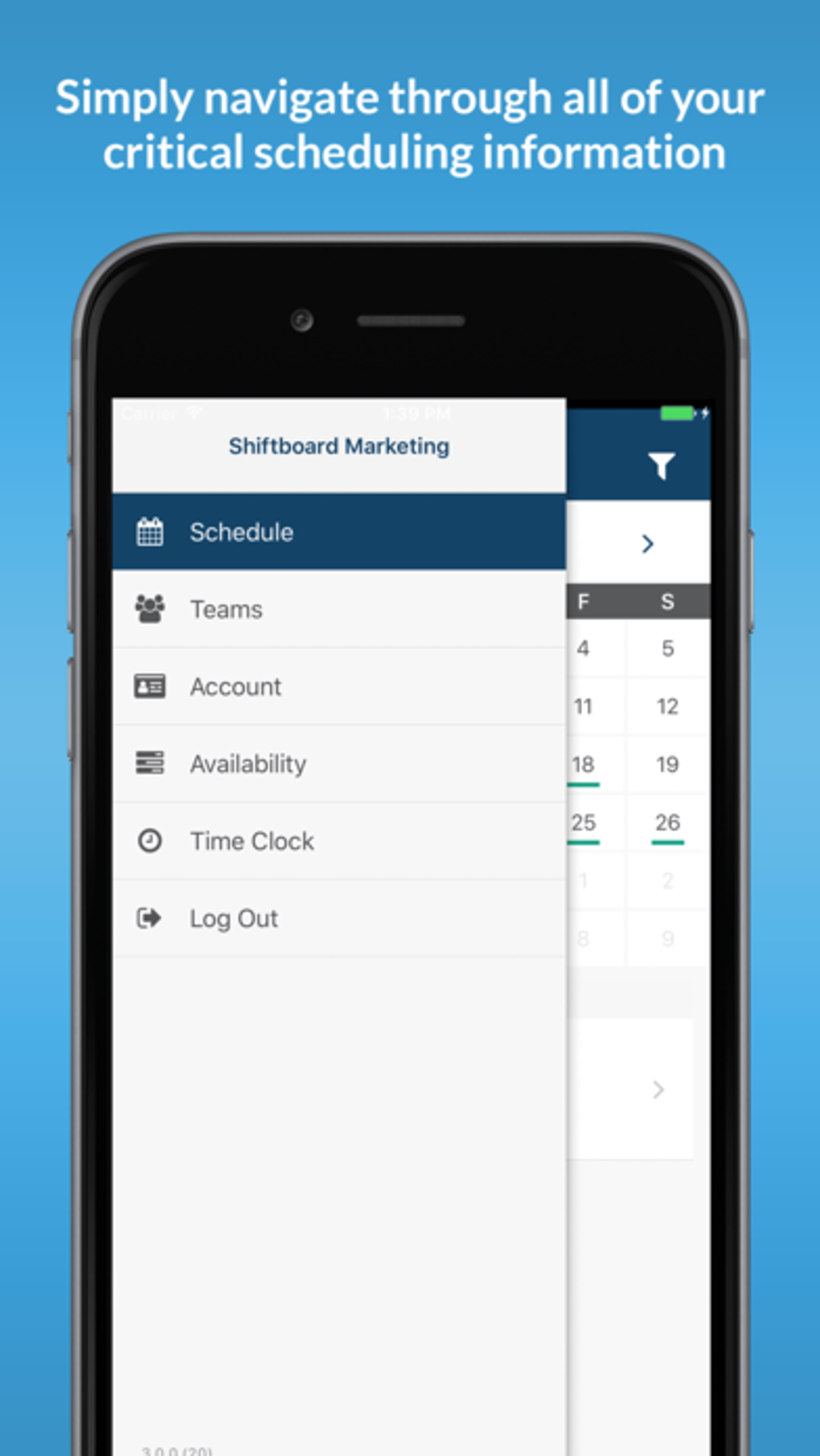 IPhone 용 Shiftboard Online Scheduling - 다운로드