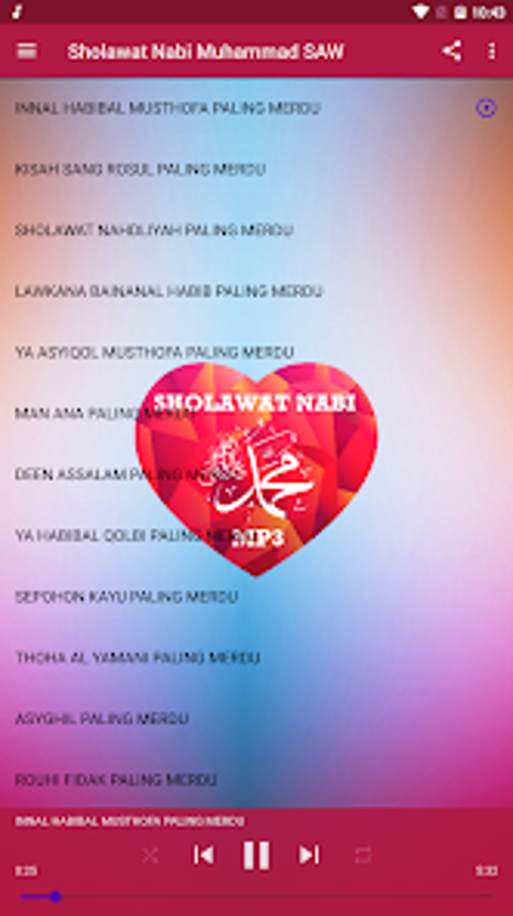Sholawat Nabi Paling Merdu Para Android - Descargar