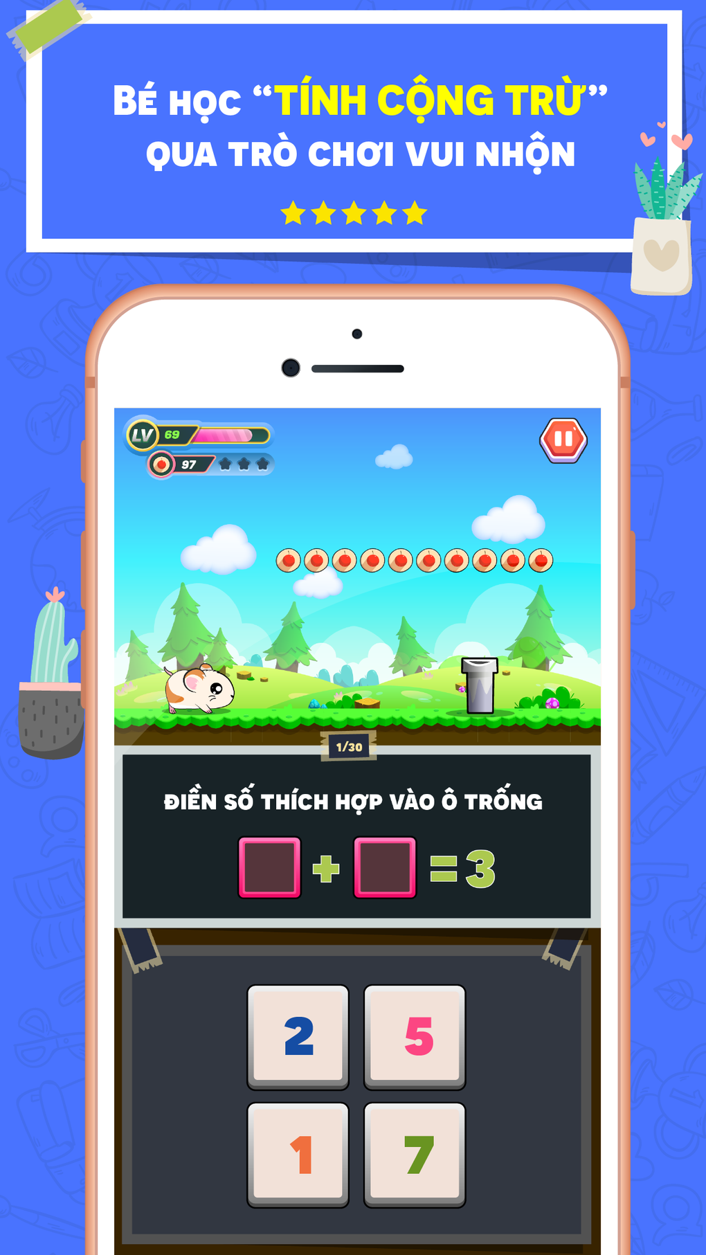 Bucha Học Toán For IPhone - Download
