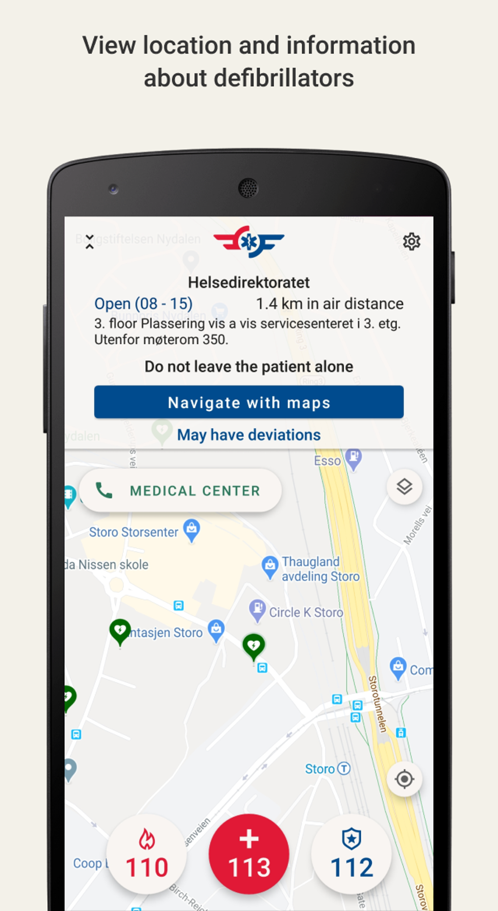 Hjelp 113 Per Android - Download