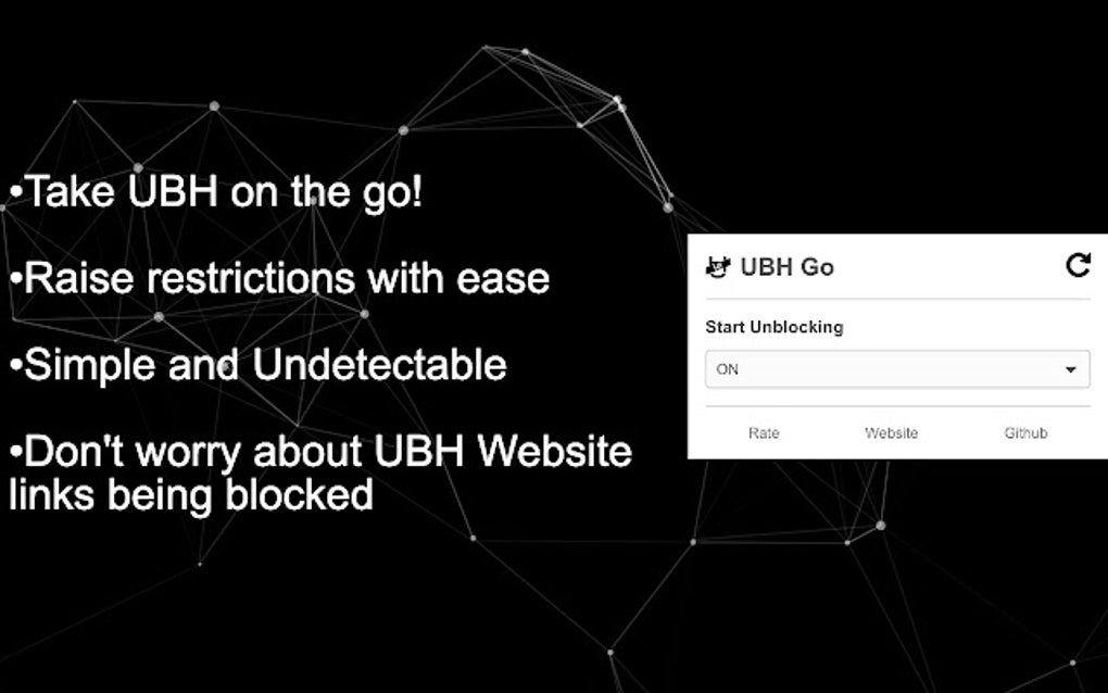 UBH Go Google Chrome 용 - 확장 프로그램 다운로드