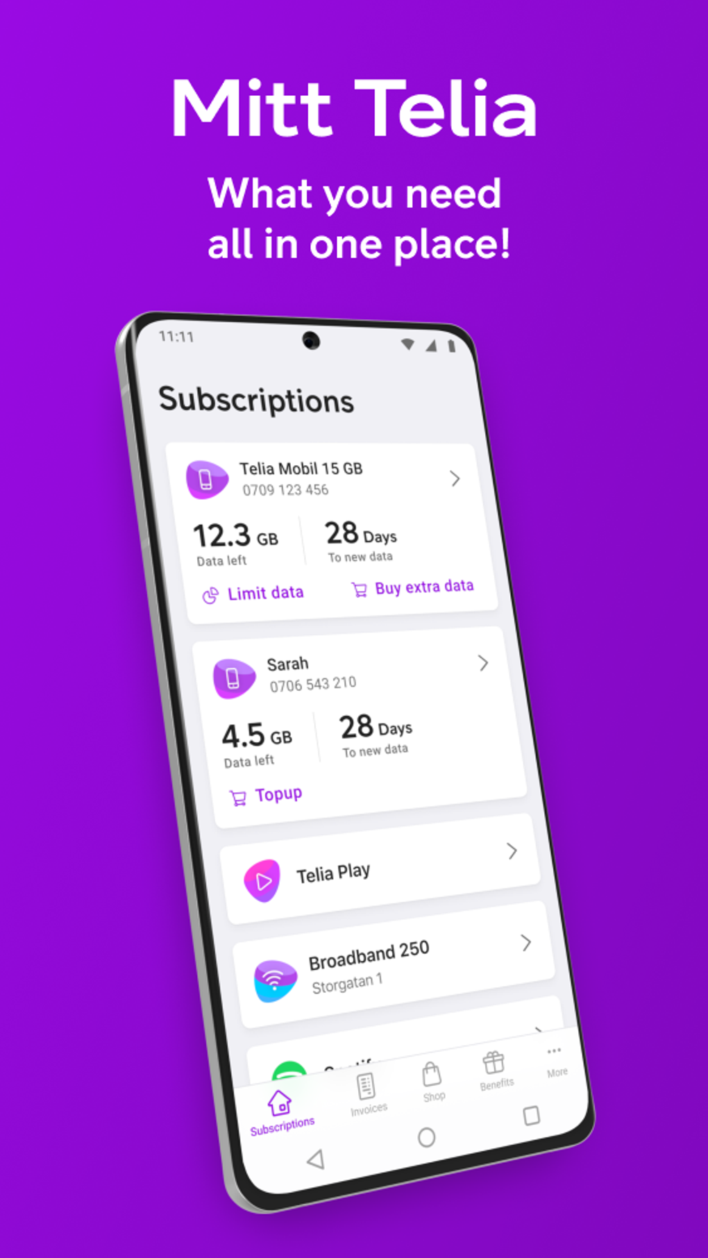 Mitt Telia APK Android 版 - 下载