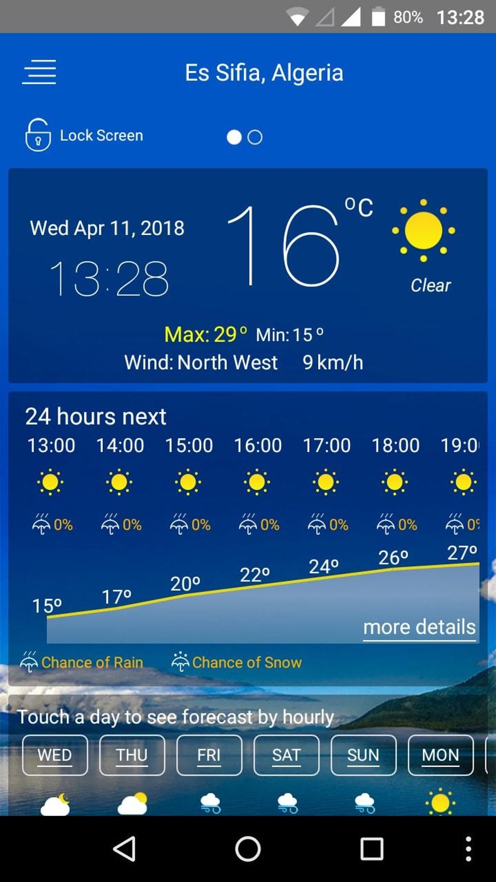 weather forecast APK สำหรับ Android - ดาวน์โหลด