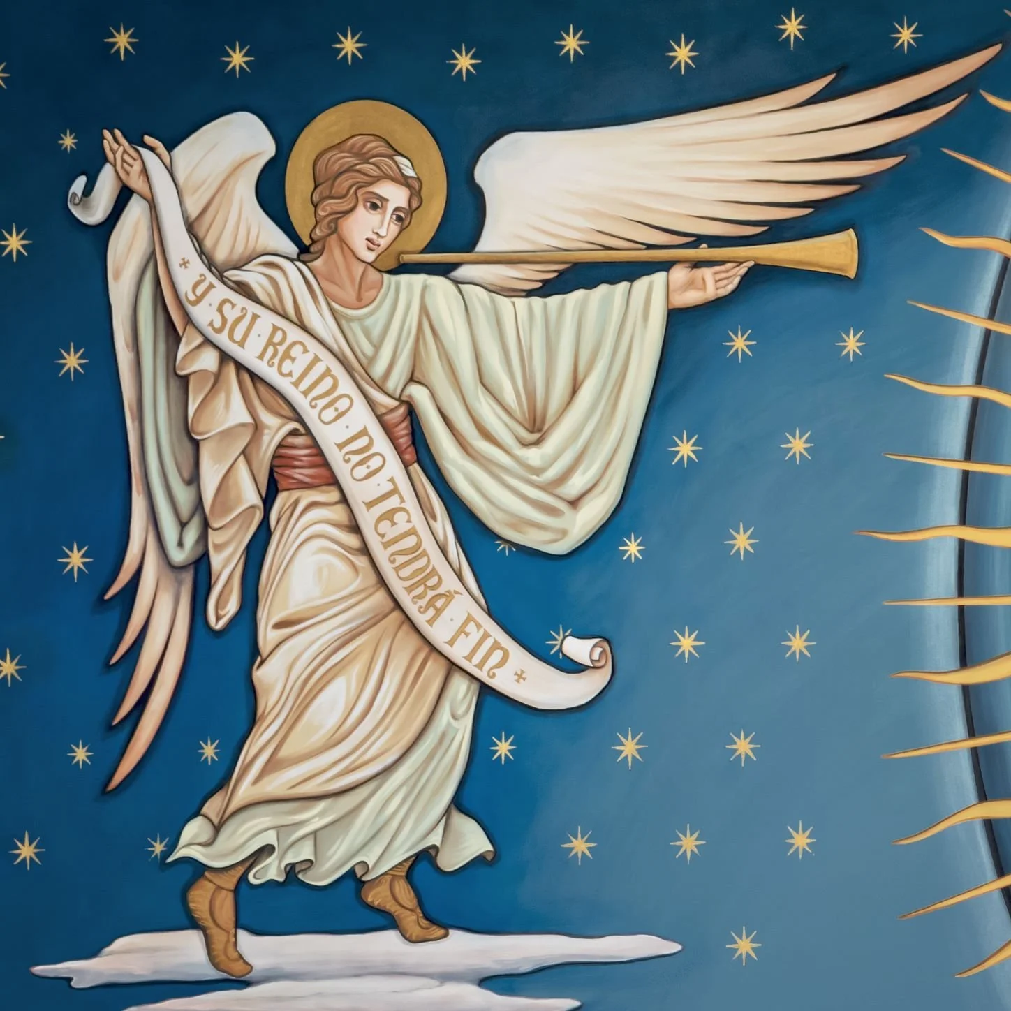Archangel Gabriel - Icon Board — New Jerusalem Studios