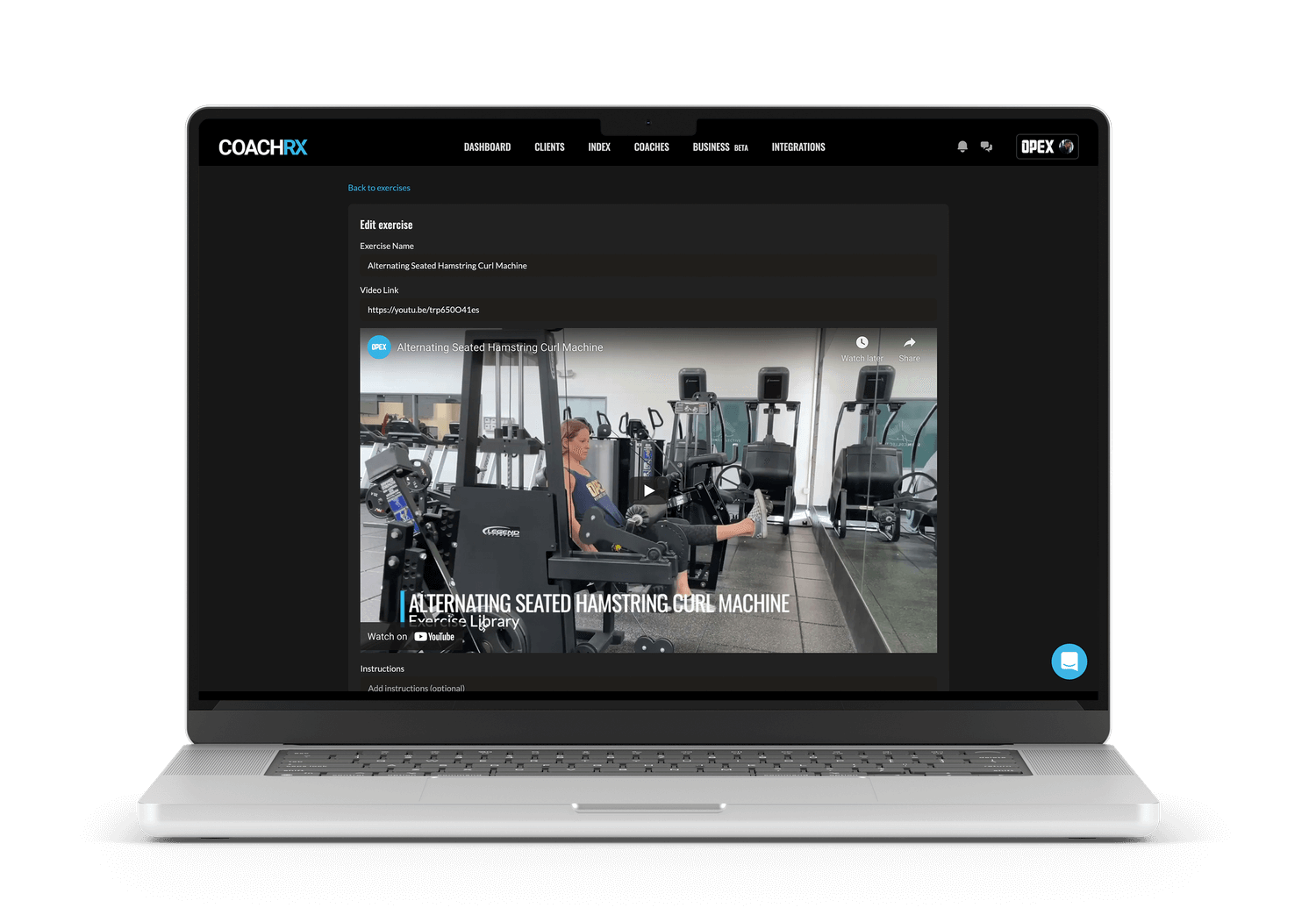 Design — CoachRx