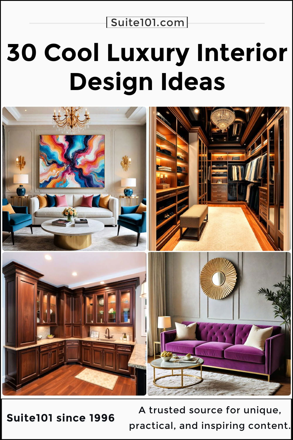 30 Luxury Interior Design Ideas To Elevate Your Home