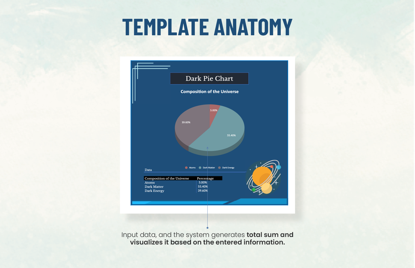 Dark Pie Chart In Excel, Google Sheets - Download| Template.net