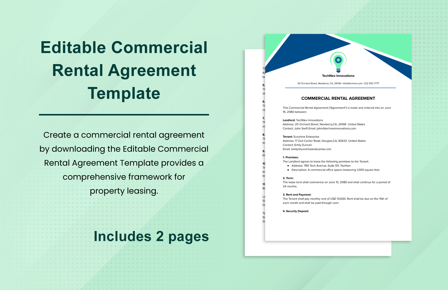 Rental Agreement Templates In Google Docs Gdoc Template Home Rental Agreement – Access Reliable ...