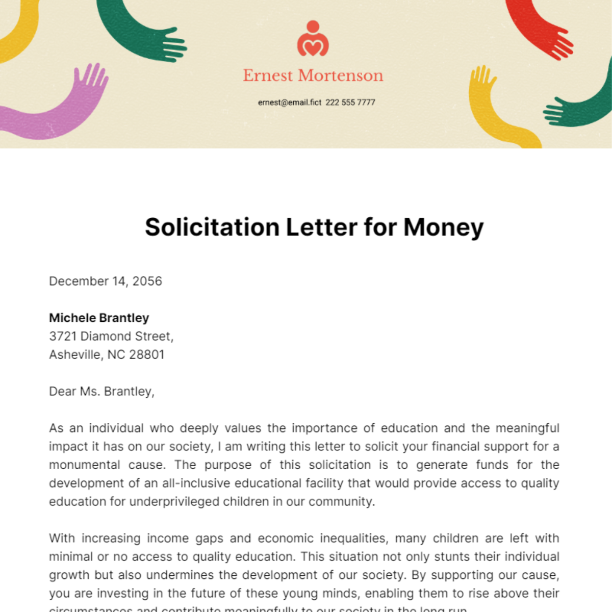 How To Make Solicitation Letter For Fiesta Celebration - Infoupdate.org