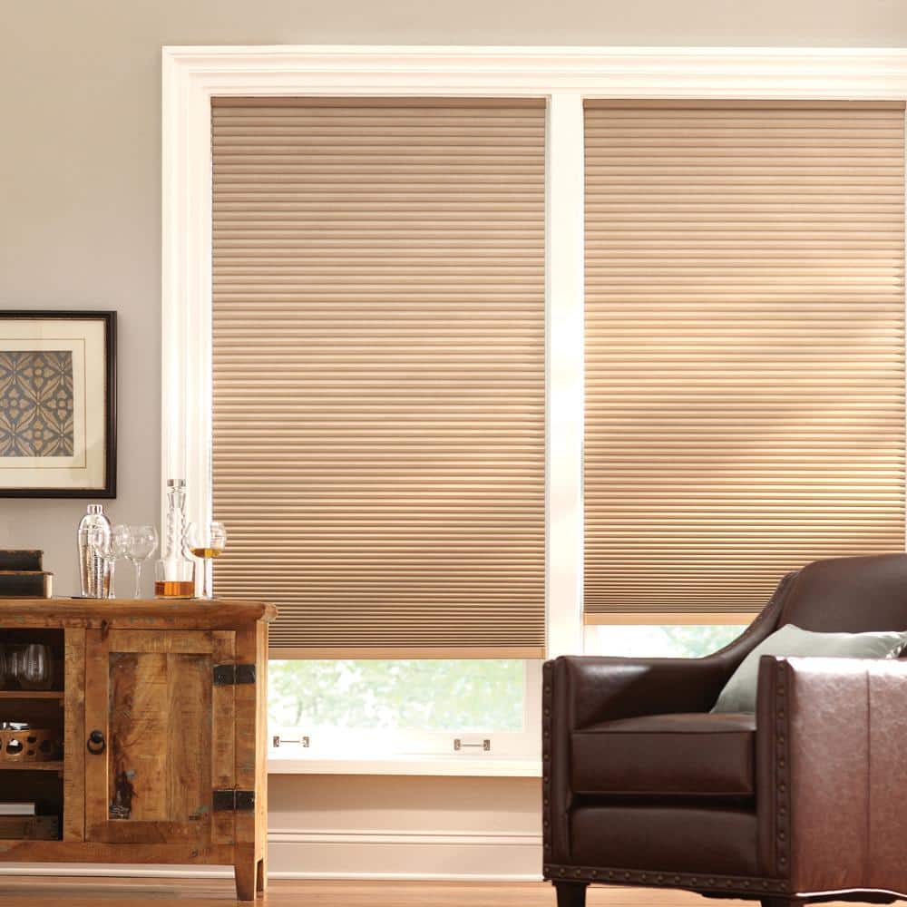 Home Decorators Collection Latte Cordless Blackout Cellular Shades For Windows - 70 In. W X 48...