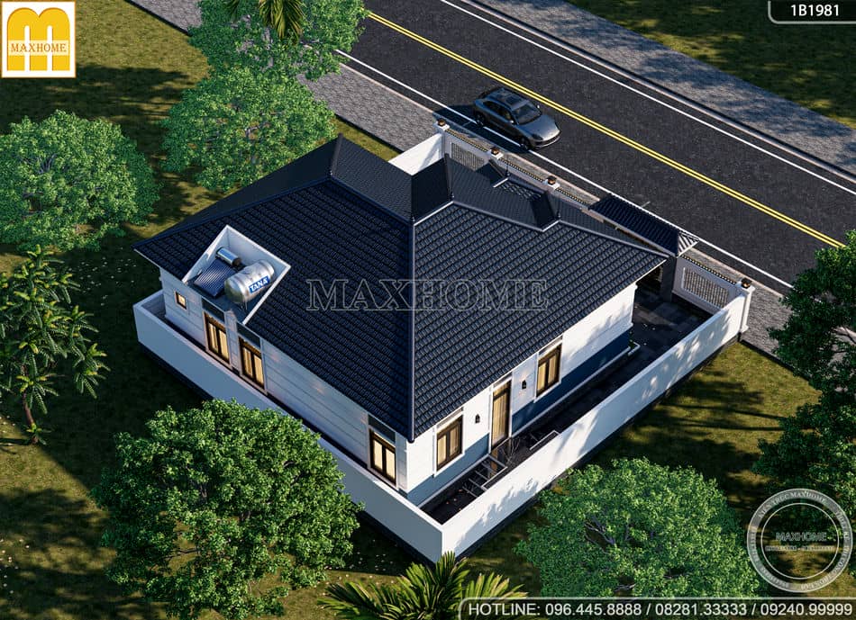 Khám Phá Kiến Trúc Nhà Cấp 4 Mái Nhật đẹp, Sang Trọng Rộng 130m2 Tại Nghệ An| MH04187| MAXHOME...