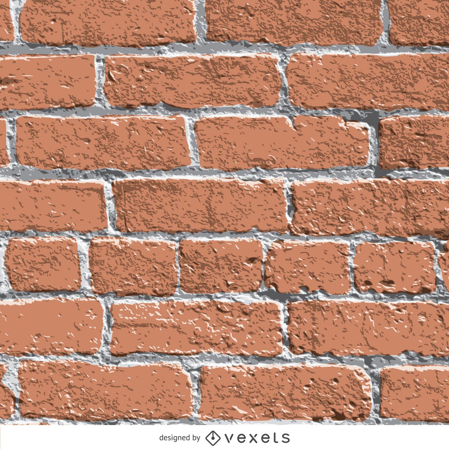 Realistic Brick Wall Texture Vector Download