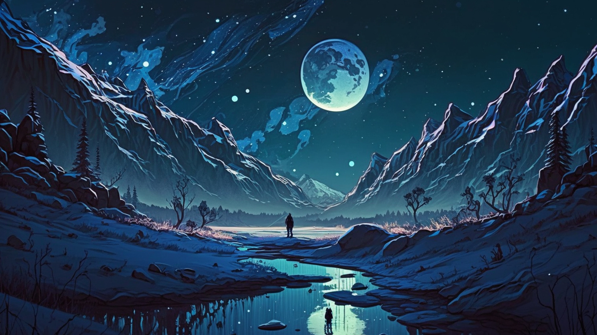 Adventure for Night View Wallpaper, HD Artist 4K Wallpapers, Images and Background - Wallpapers Den