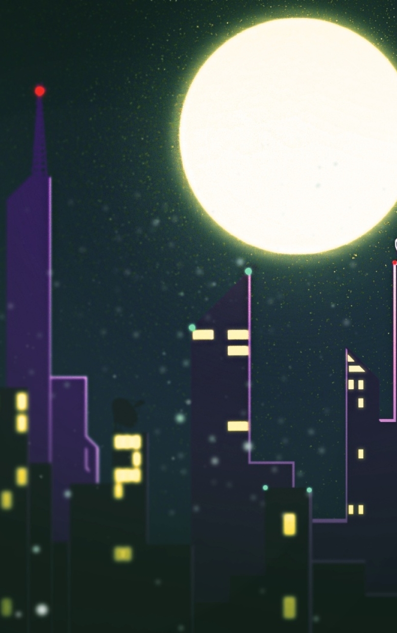 810x1290 Resolution Artistic Cityscape Falling Night 810x1290 Resolution Wallpaper - Wallpapers Den
