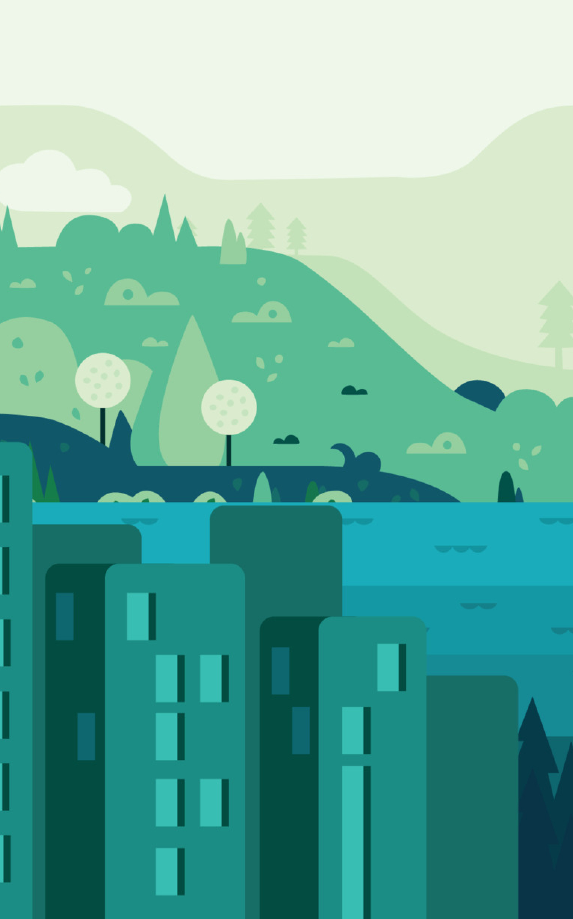 1848x2960 Artistic Green City HD 1848x2960 Resolution Wallpaper, HD Artist 4K Wallpapers, Images ...