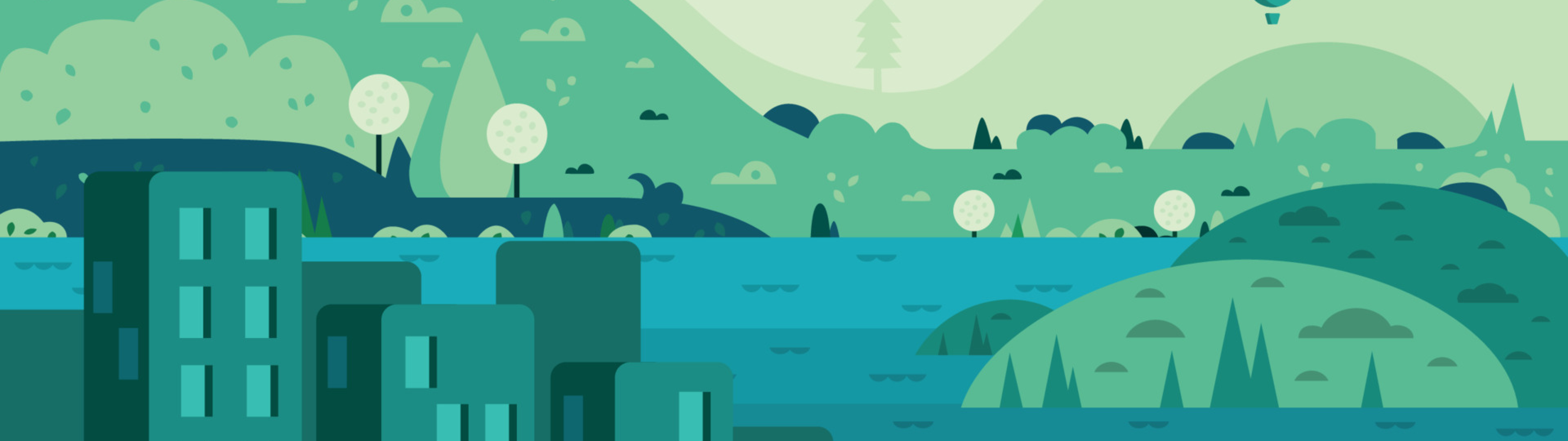5120x1440 Resolution Artistic Green City HD 5120x1440 Resolution Wallpaper - Wallpapers Den