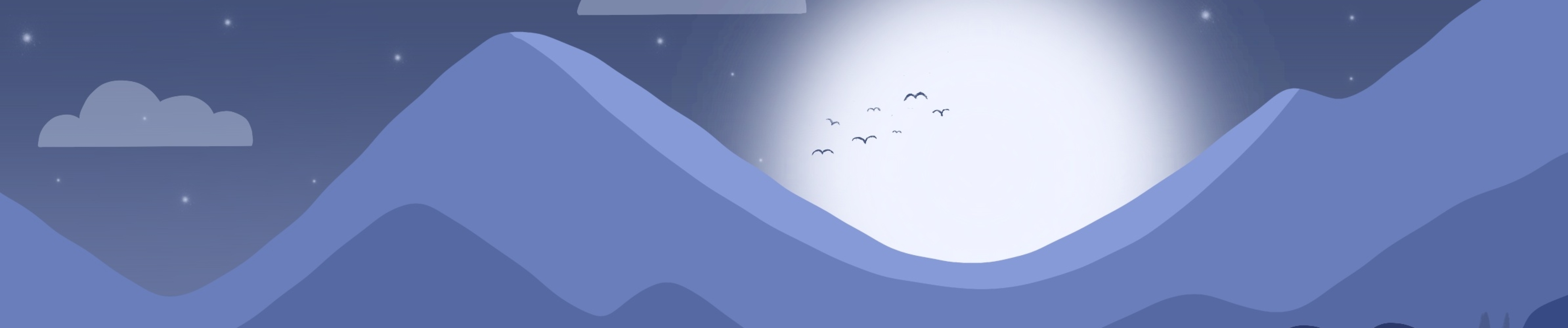 6880x1440 Resolution Artistic Mountain HD Moon Digital Art 6880x1440 Resolution Wallpaper...