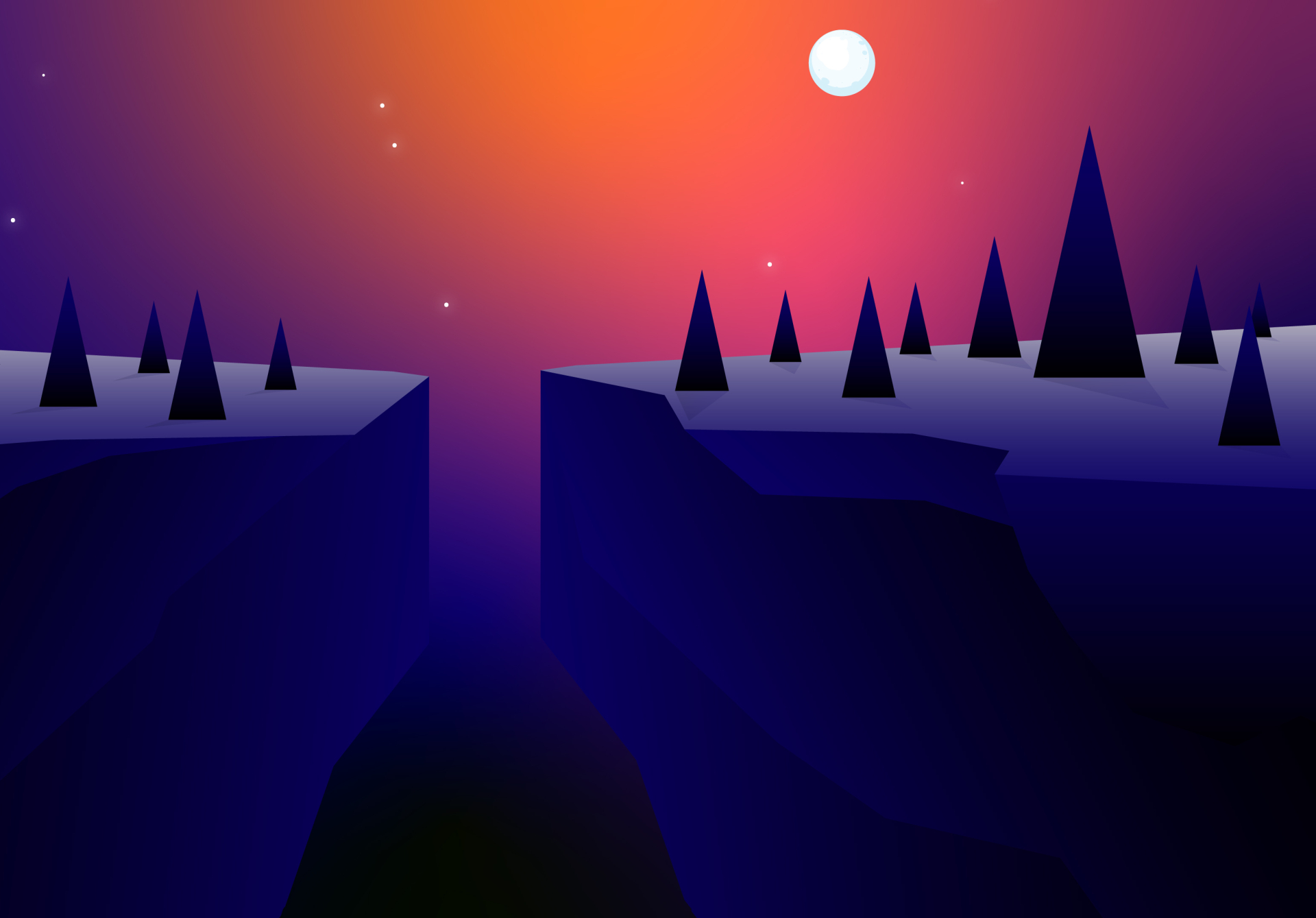 1920x1339 Resolution Artistic Night 4k Forest Minimal 1920x1339 Resolution Wallpaper ...