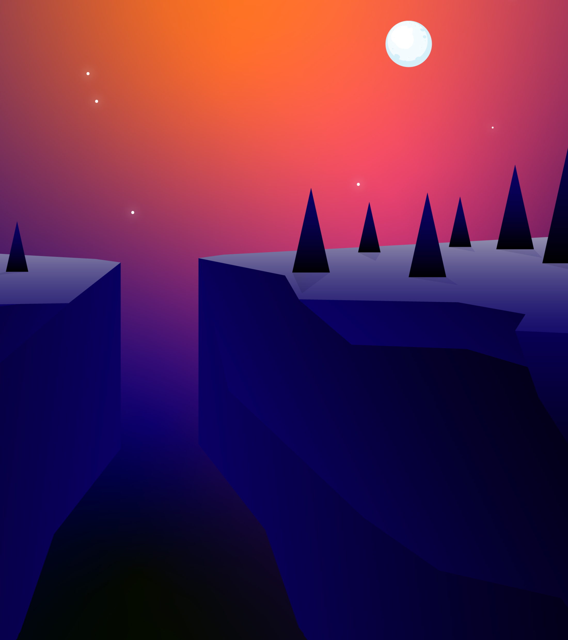 2200x2480 Artistic Night 4k Forest Minimal 2200x2480 Resolution Wallpaper, HD Artist 4K ...