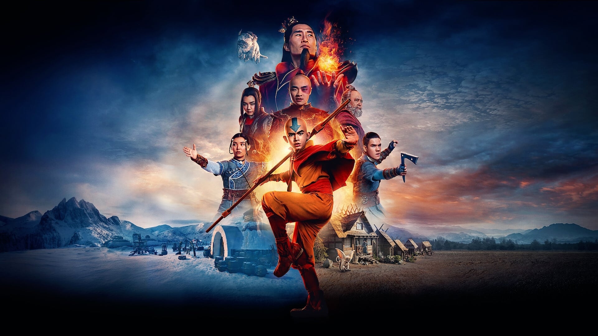 3440x2400 Resolution Avatar The Last Airbender Netflix Poster 3440x2400 Resolution Wallpaper ...