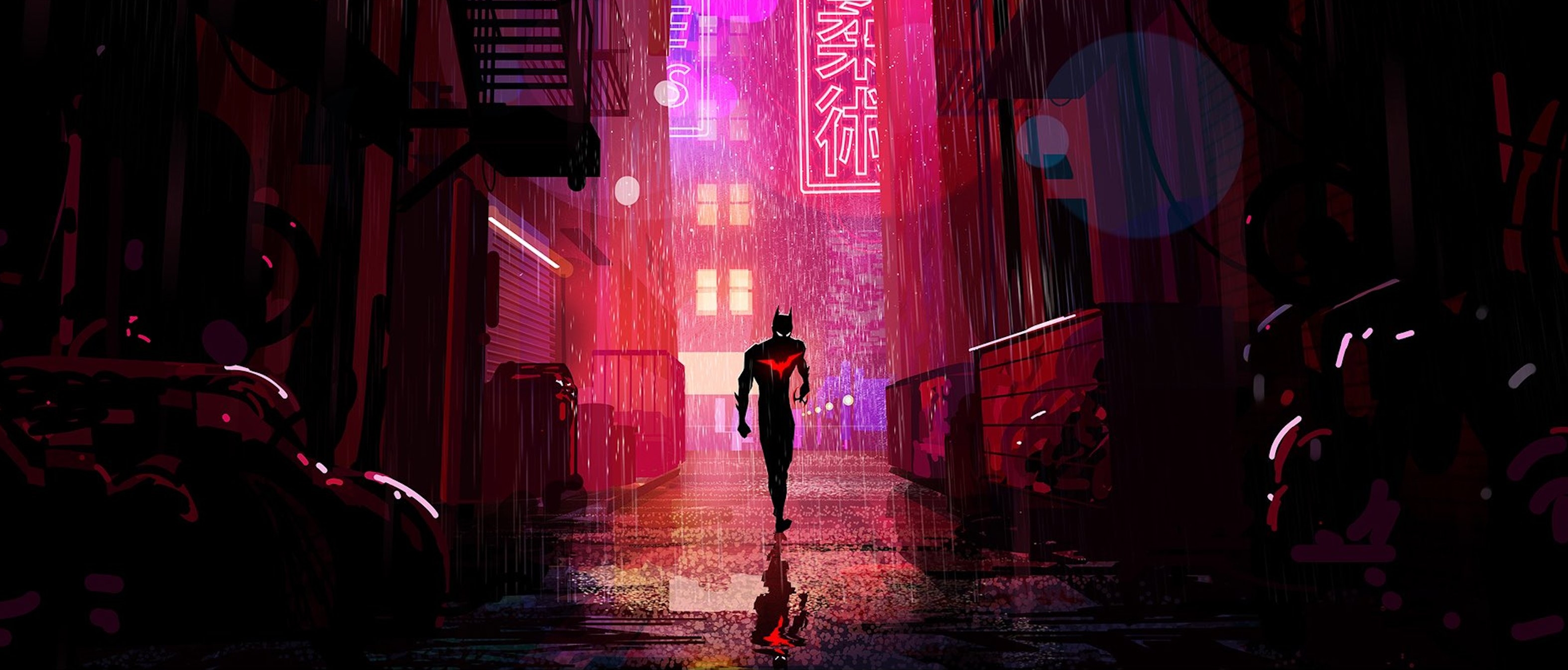 1920x1080xe6e7 Resolution Batman Beyond Key Art 1080P Laptop Full HD Wallpaper - Wallpapers Den