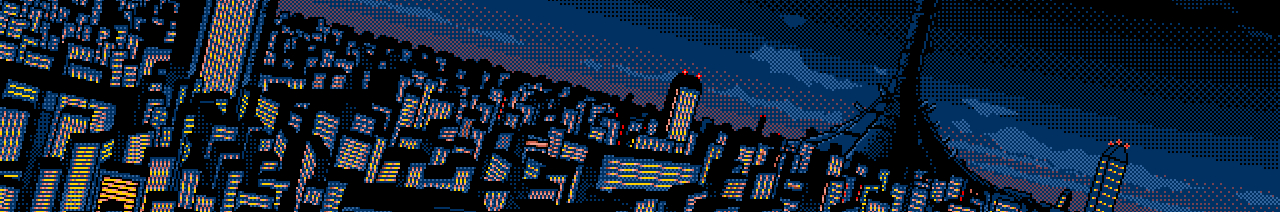 1280x212 Resolution Building Artistic Pixel Art 1280x212 Resolution Wallpaper - Wallpapers Den