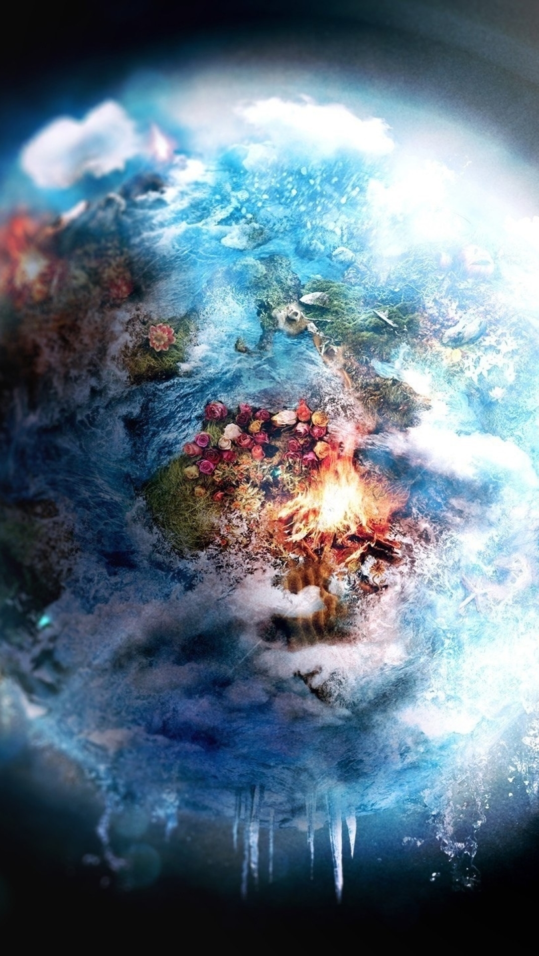 1082x1920 Earth Digital Artwork 1082x1920 Resolution Wallpaper, HD Artist 4K Wallpapers, Images ...