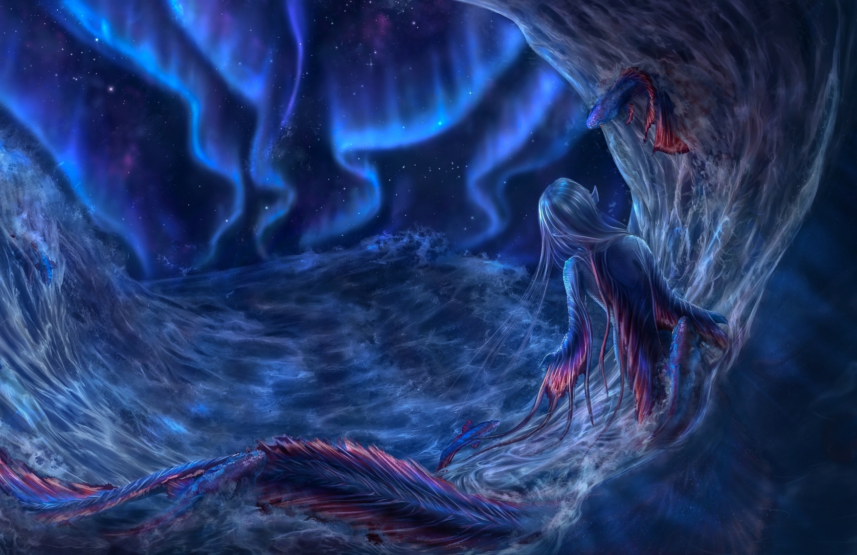 1676x1085 Fantasy Mermaid HD 1676x1085 Resolution Wallpaper, HD Fantasy 4K Wallpapers, Images ...