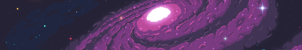 1280x212 Resolution Galaxies Pixel Art 1280x212 Resolution Wallpaper - Wallpapers Den