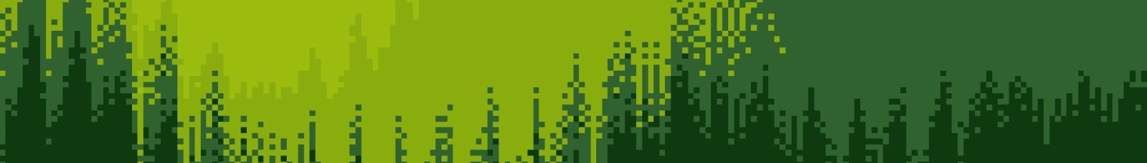 1668x238 Resolution Green Artistic Pixel Art 1668x238 Resolution Wallpaper - Wallpapers Den