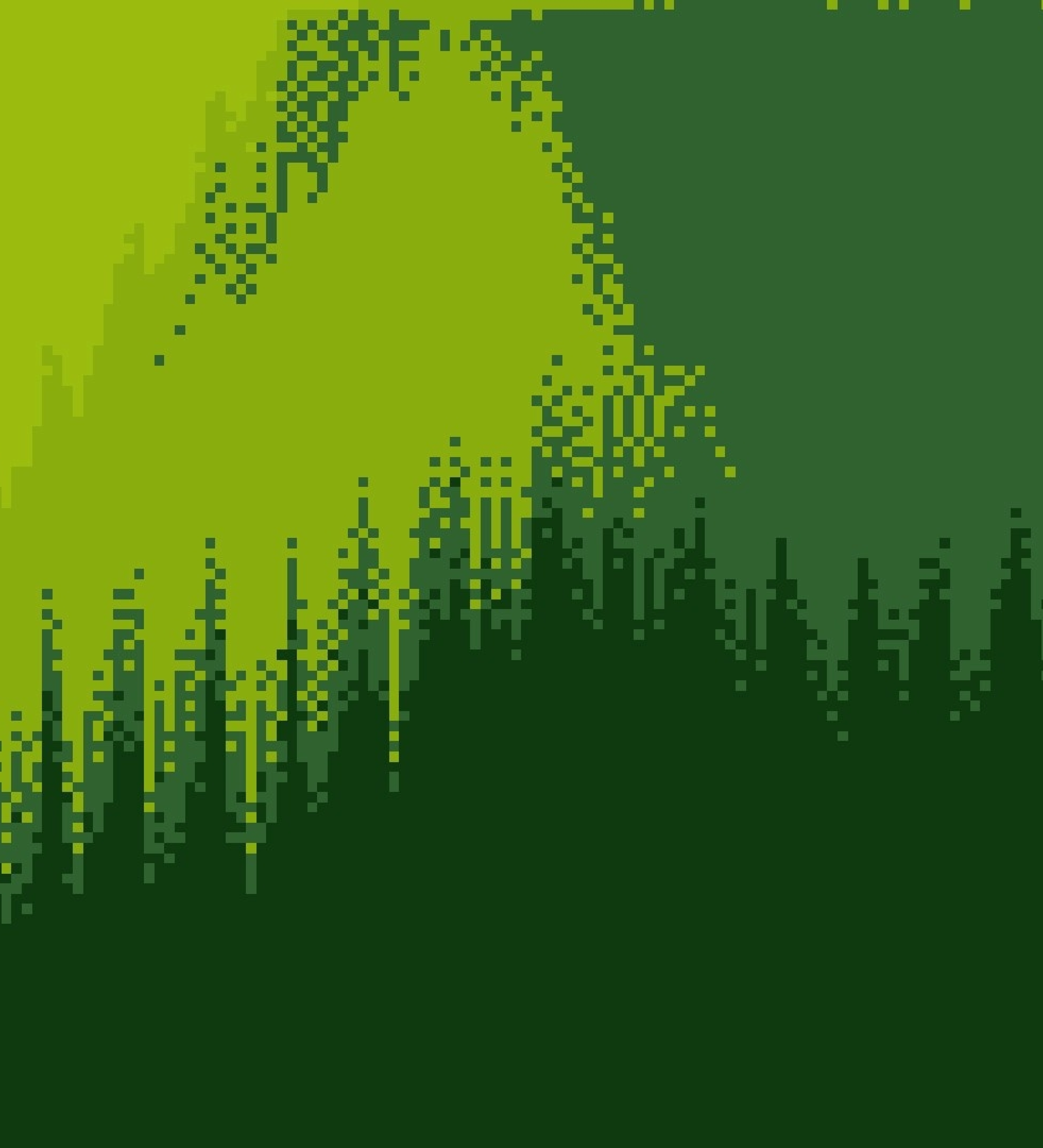 5000x5500 Resolution Green Artistic Pixel Art 5000x5500 Resolution Wallpaper - Wallpapers Den