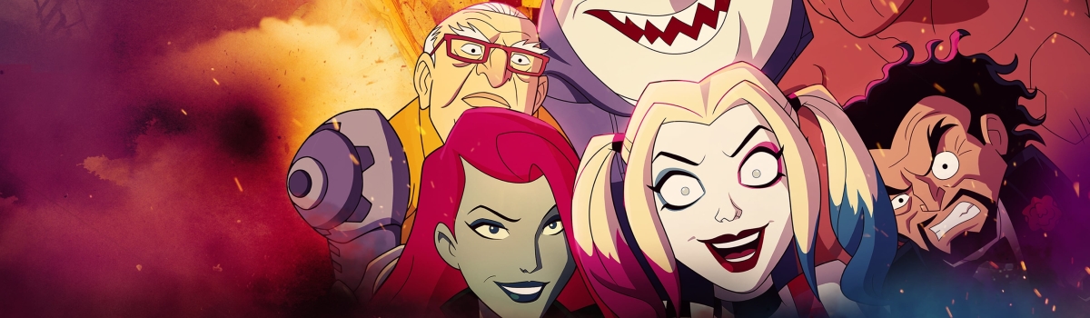 1200x350 Harley Quinn Animated Series 1200x350 Resolution Wallpaper, HD TV Series 4K Wallpapers ...
