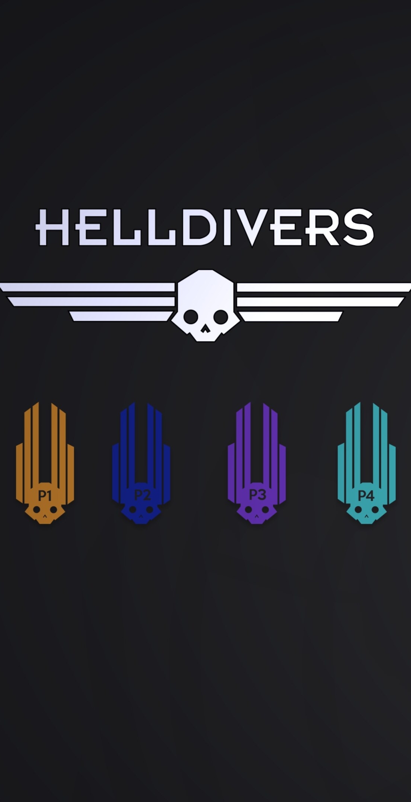 1312x2560 Resolution Helldivers Minimal Gaming Logo 1312x2560 Resolution Wallpaper - Wallpapers Den
