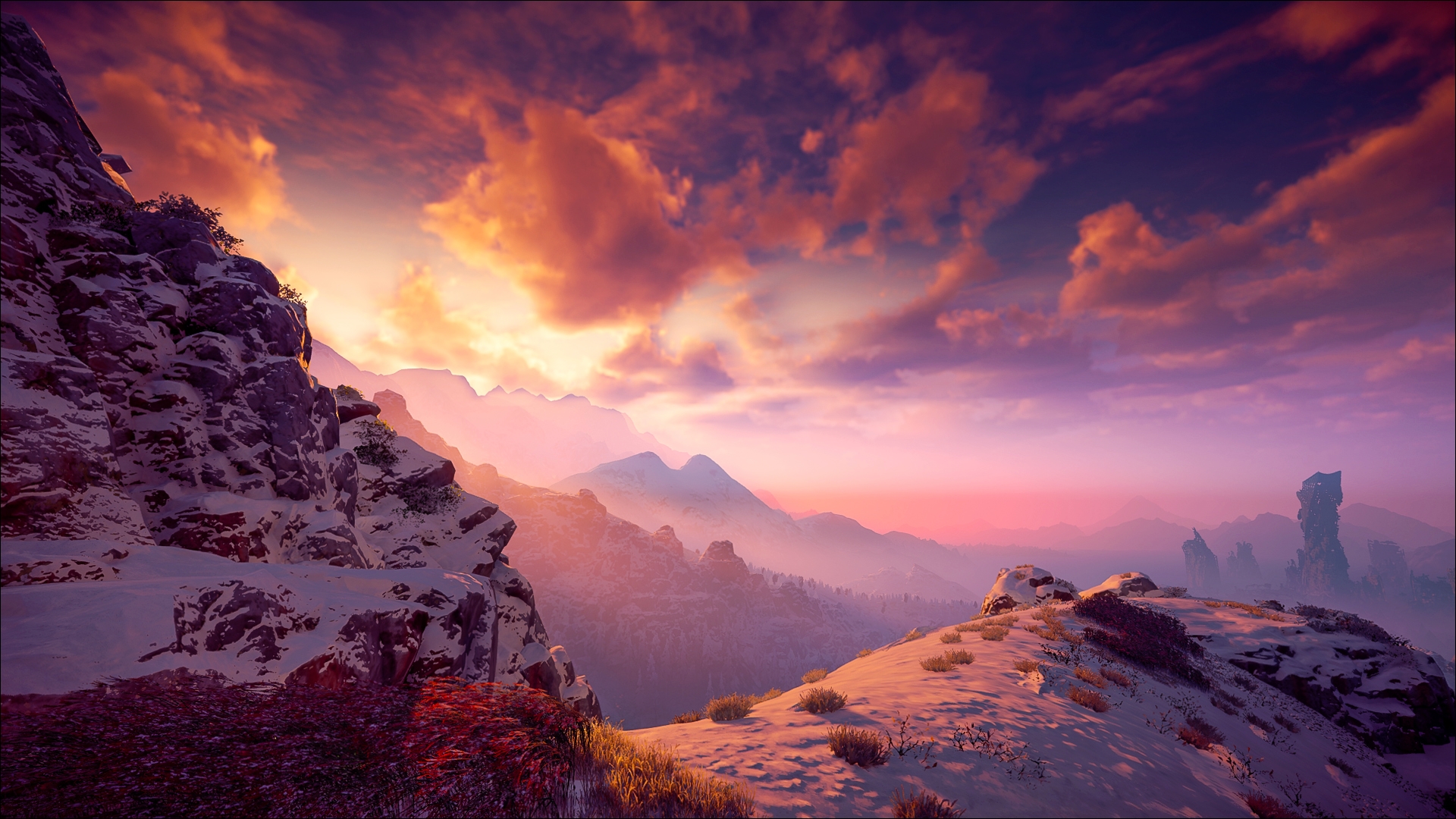 Horizon Zero Dawn VII Snowy Mountains Wallpaper, HD Games 4K Wallpapers, Images and Background ...
